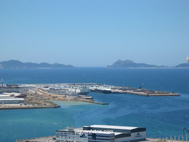 AERIAL VIEWS OF VIGO - SPAIN