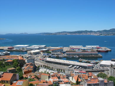 AERIAL VIEWS OF VIGO - SPAIN