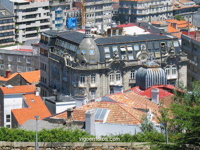 AERIAL VIEWS OF VIGO - SPAIN