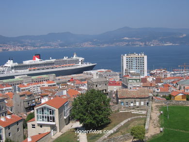 AERIAL VIEWS OF VIGO - SPAIN