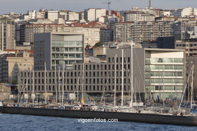 AERIAL VIEWS OF VIGO - SPAIN