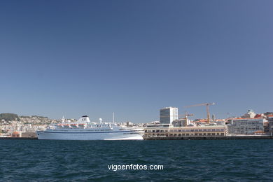 AERIAL VIEWS OF VIGO - SPAIN