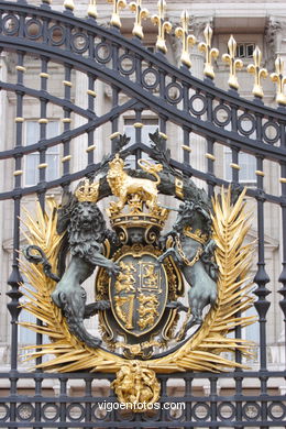 Changing the Guard at Buckingham Palace. 