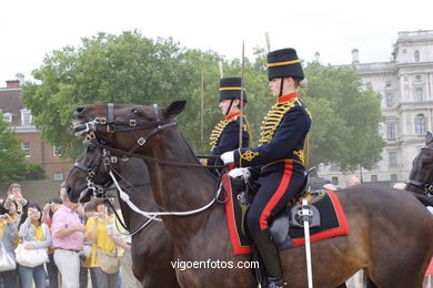 Changing of the Guard at Horseguards Parade. 