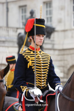 Changing of the Guard at Horseguards Parade. 