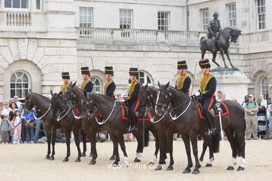 Changing of the Guard at Horseguards Parade. 