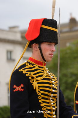 Changing of the Guard at Horseguards Parade. 