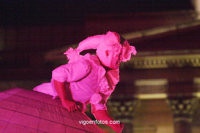 Dance and Performances in Trafalgar Square. 