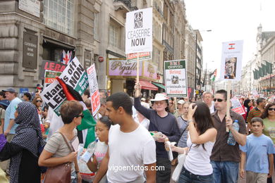 Demonstration in London. 