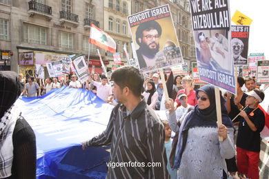 Manifestacin en Londres. 