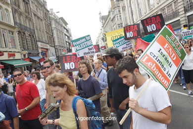 Manifestao em Londres . 