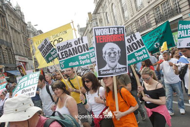 Manifestación en Londres. 