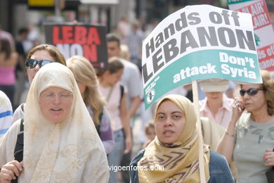 Manifestacin en Londres. 