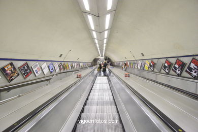 Londoner U-Bahn. 