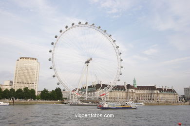 Noria de Londres (London Eye). 