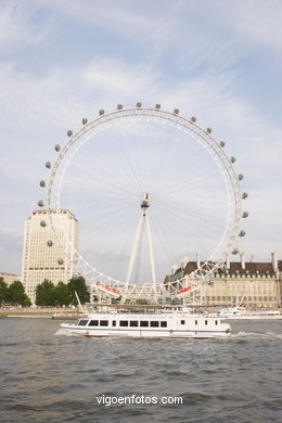 Noria de Londres (London Eye). 