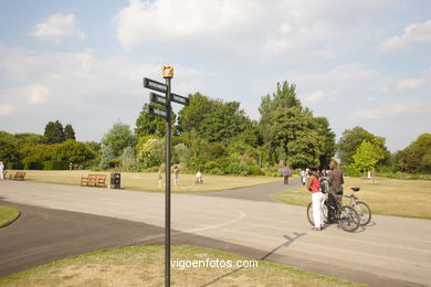 Parks in London. 