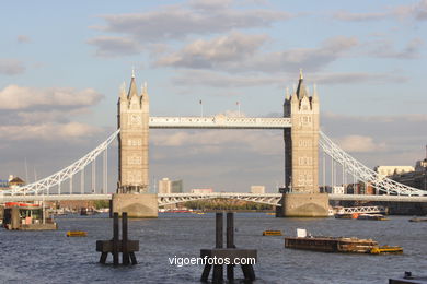 Ponte de Londres: Tower Bridge . 