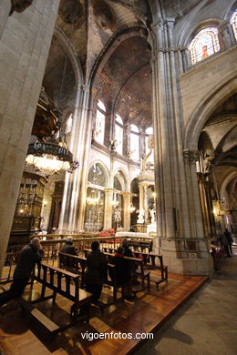 Interiores de la Catedral. 