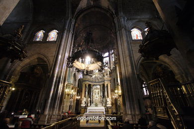 Interiores de la Catedral. 