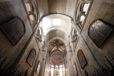 Interiores de la Catedral. 