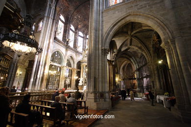 Interiores de la Catedral. 