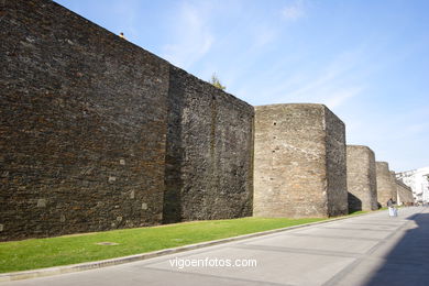 Muralla de Lugo. 