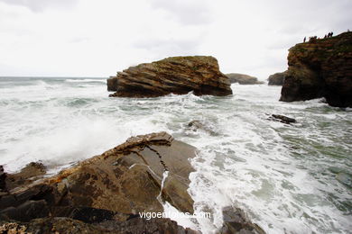 Playa de las Catedrales. 