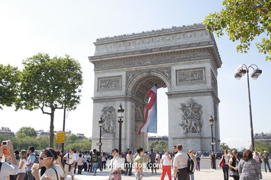 ARCO DEL TRIUNFO - PARÍS, FRANCIA - ARC TRIOMPHE - IMAGENES DE VIAJES