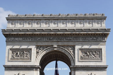 ARCO DEL TRIUNFO - PARÍS, FRANCIA - ARC TRIOMPHE - IMAGENES DE VIAJES