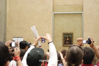 LA GIOCONDA - MONA LISA - LOUVRE - LEONARDO DA VINCI - PARÍS, FRANCIA - MUSEO - MUSEE - IMÁGENES DE VIAJES