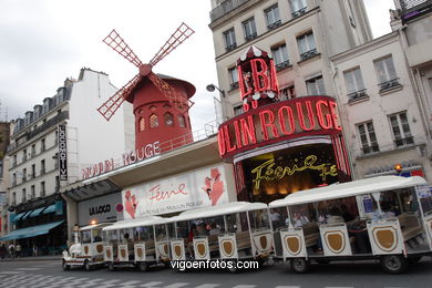 MOULIN ROUGE - PARÍS, FRANCIA - IMÁGENES DE VIAJES