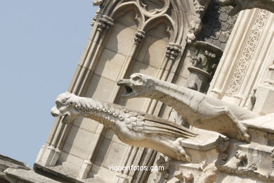 GÁRGOLAS DE LA CATEDRAL DE NOTRE-DAME PARIS, FRANCIA - GARGOLAS - IMÁGENES DE VIAJES