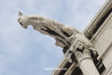 GARGOYLES OF THE BASILIQUE DU SACRÉ-COEUR PARIS, FRANCE - IMAGES - PICS & TRAVELS - INFO