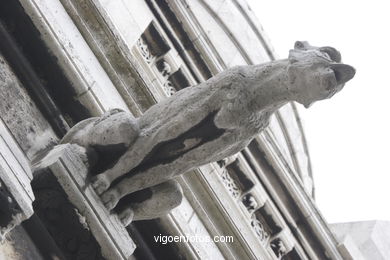 GÁRGOLAS DE PARÍS, FRANCIA - SAGRADO CORAZÓN - SACRÉ COEUR - IMÁGENES DE VIAJES