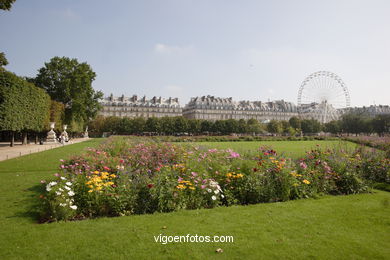 JARDINES TUILERIES - PARIS, FRANCIA - JARDIN DU CARROUSEL - IMÁGENES DE VIAJES