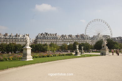 JARDINES TUILERIES - PARIS, FRANCIA - JARDIN DU CARROUSEL - IMÁGENES DE VIAJES