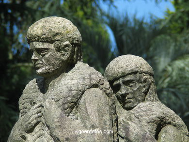 Monumento a Castelao  - Alfonso Vilar Lamelas. (1987)