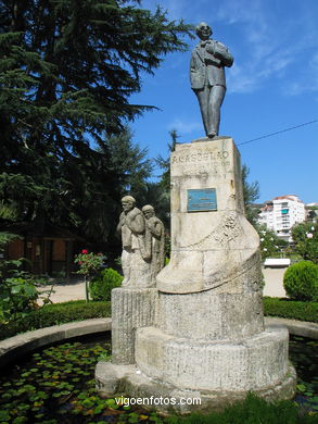 Monumento a Castelao  - Alfonso Vilar Lamelas. (1987)