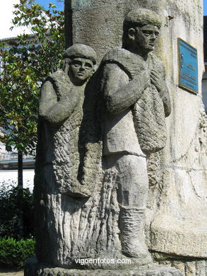 Monumento a Castelao  - Alfonso Vilar Lamelas. (1987)