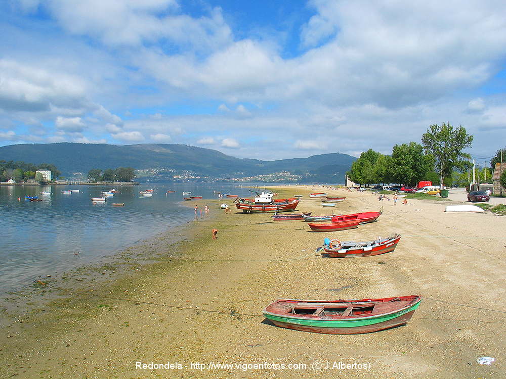 FOTOS DE PLAYA DE CESANTES PLAYAS REDONDELA. GALICIA