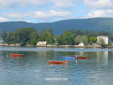 FOTOS DE ISLA DE SAN SIMÓN PUERTO Y MAR REDONDELA. GALICIA