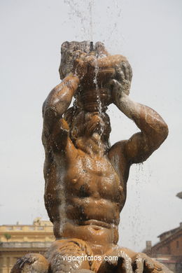 Fuente del Tritón (Fontana). 