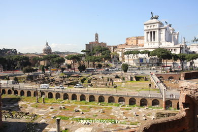 Calles de Roma. 