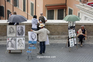 Calles de Roma. 