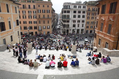 Calles de Roma. 