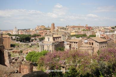 Vistas de Roma. 