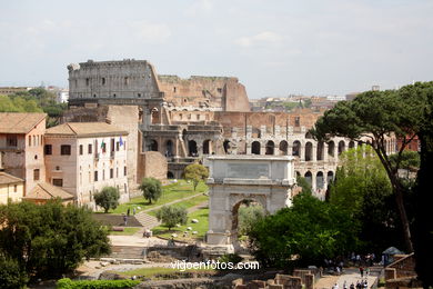 Vistas de Roma. 