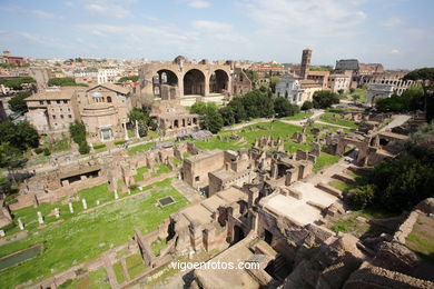 Vistas de Roma. 