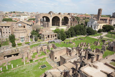 Vistas de Roma. 